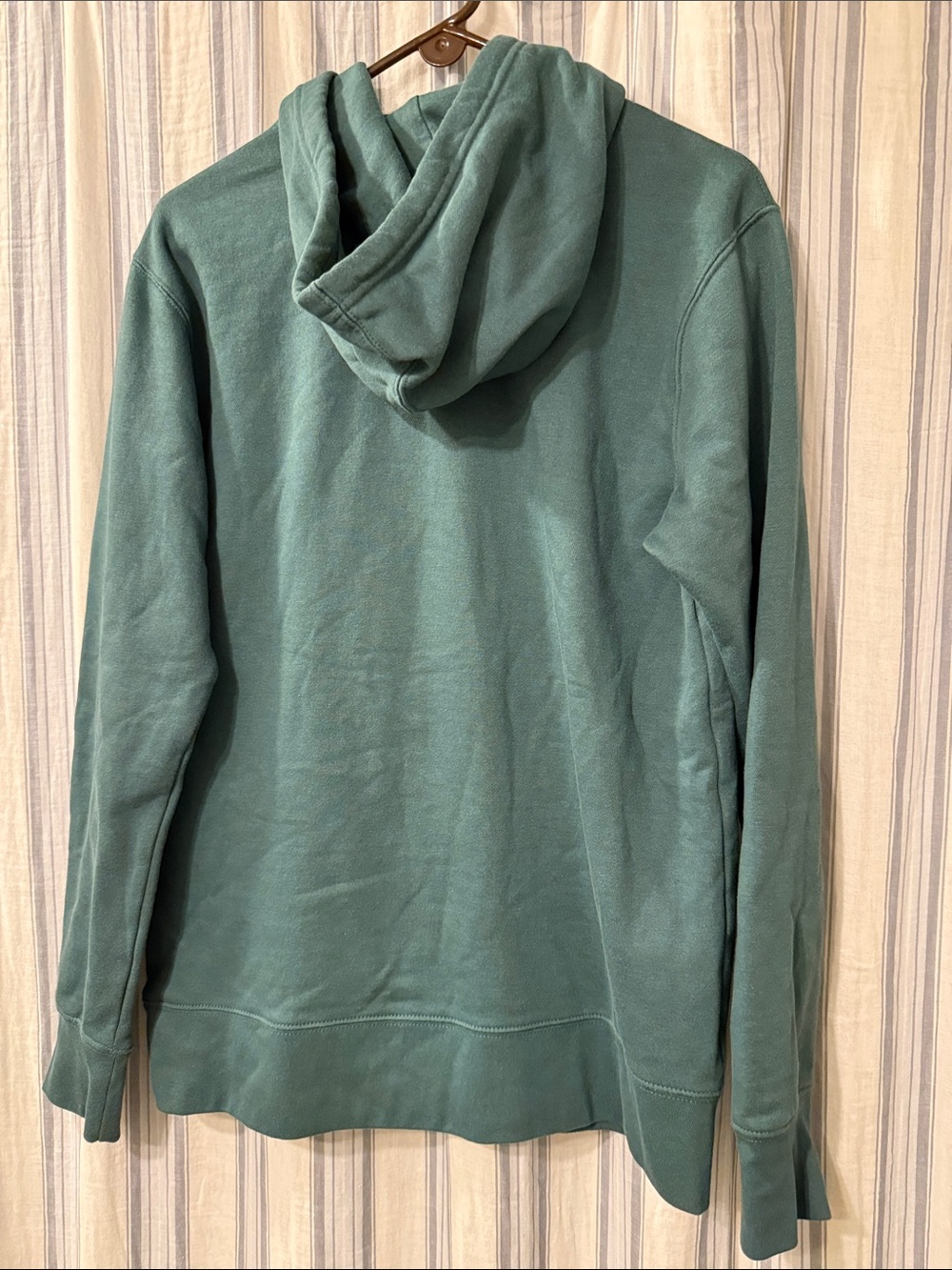 Life Is Good Men's Teal Green Hoodie with Campfire Graphic - Picture 3 of 3